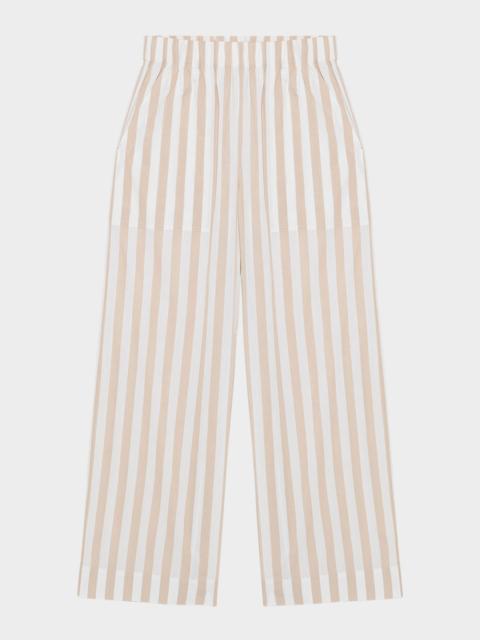 SIMKHAI Arden Stripe Pull-On Pants