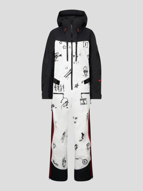 BOGNER Fioma Ski overalls in Black/White