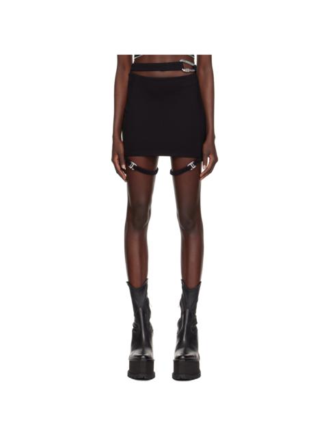 HELIOT EMIL™ Black Xerces Miniskirt
