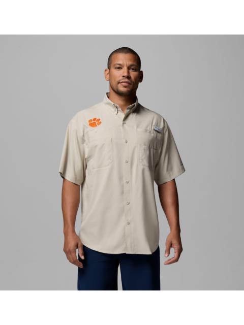 Columbia Men's Collegiate PFG Tamiami Short Sleeve Shirt - Clemson
