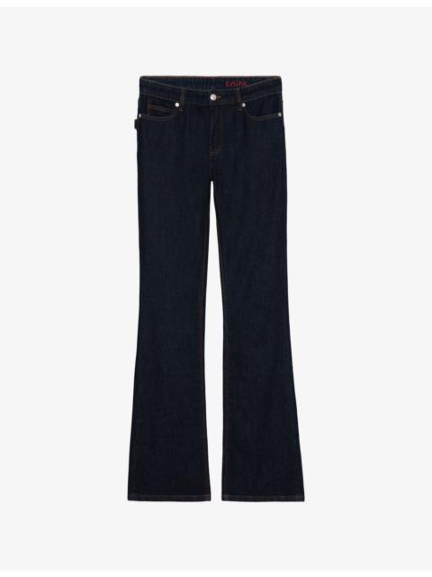 Zadig & Voltaire Eclipse Flared Mid-Rise Denim Jeans