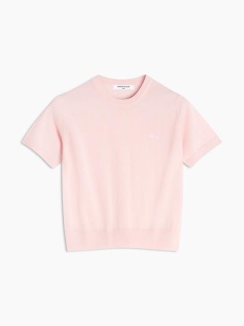 Maison Kitsuné BABY FOX PATCH REGULAR SHORT SLEEVES JUMPER