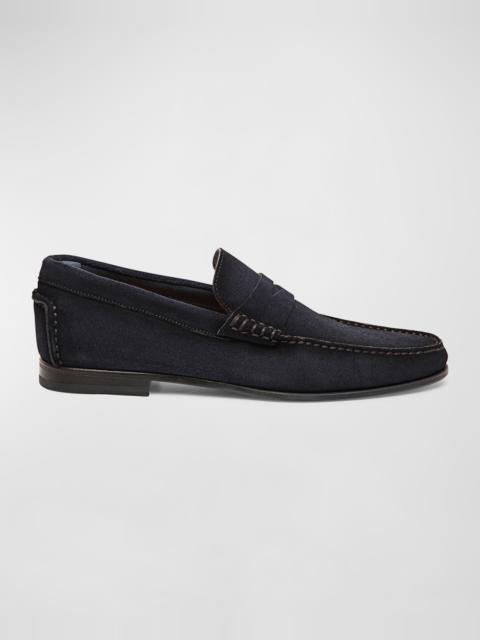 Men's Ikangia Suede Penny Loafers