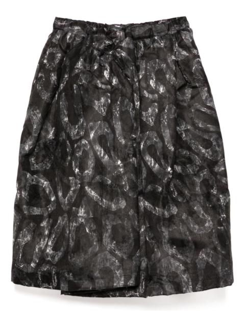 Comme des Garçons Comme des Garçons graphic-print skirt