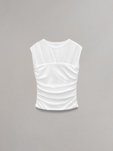 Mica Banded Cotton Top