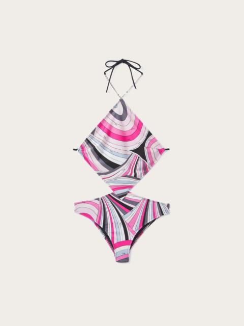 IRIDE PRINT SWIMSUIT