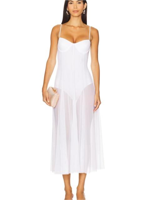 NORMA KAMALI Underwire Dress With Bodysuit