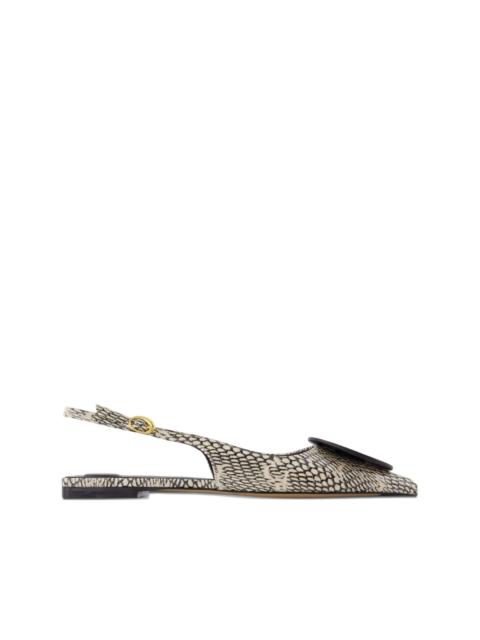JACQUEMUS The Duel slingbacks flat pumps