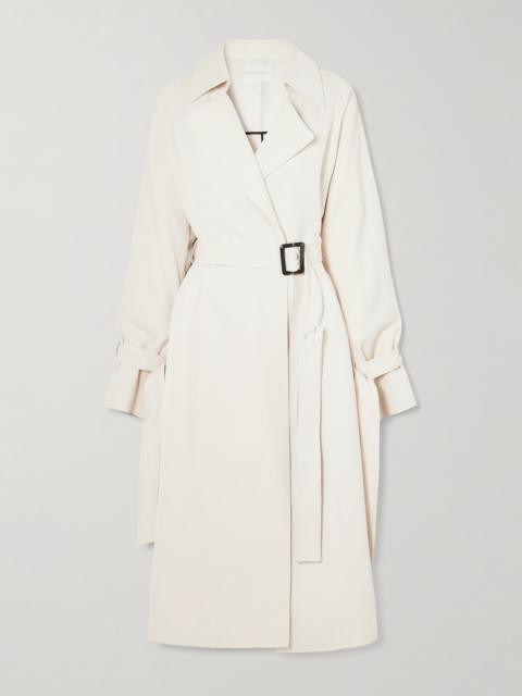 MARIA McMANUS Belted Twill Trench Coat