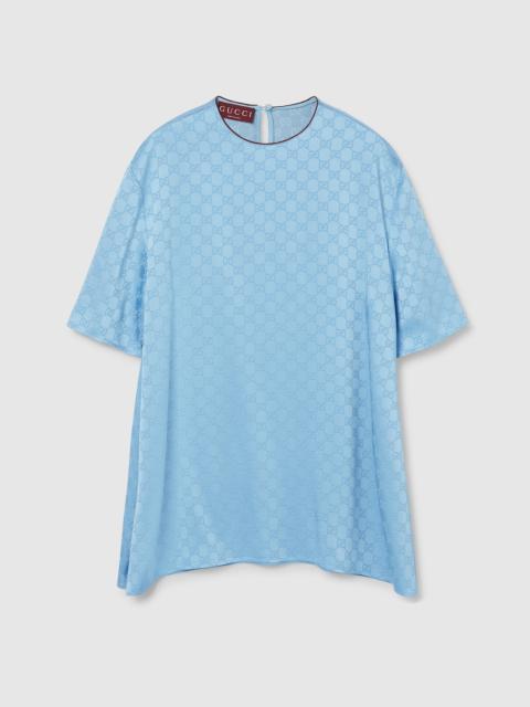GUCCI GG satin top