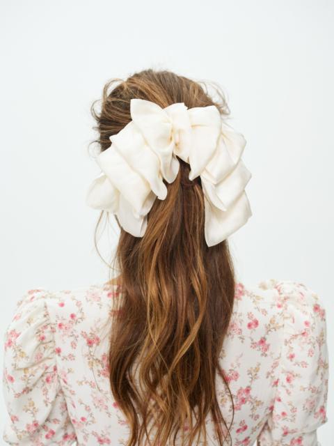 For Love & Lemons Amber Satin Hair Bow