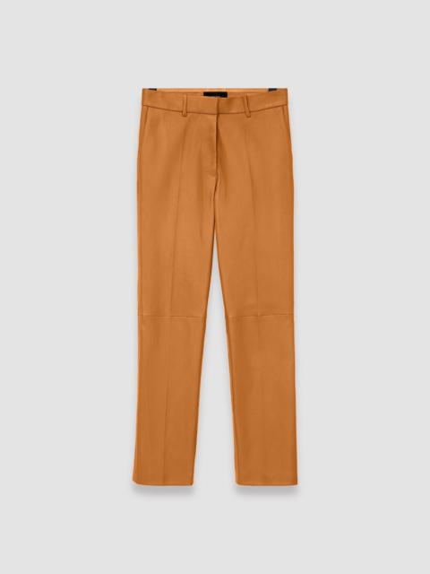 JOSEPH Leather Stretch Coleman Trousers
