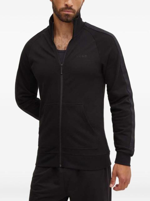 HUGO Zip Logo sweater