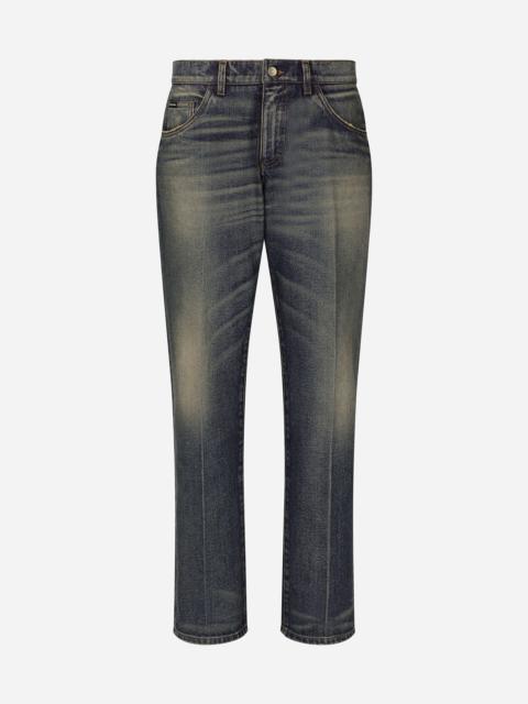 Dolce & Gabbana Classic blue denim jeans