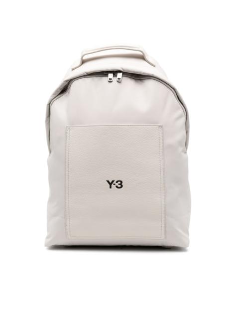 Y-3 Lux logo-print backpack