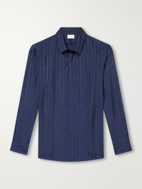SAINT LAURENT Striped Jacquard Shirt