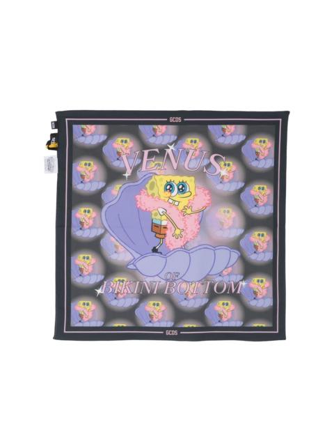 GCDS Bikini Bottom print scarf