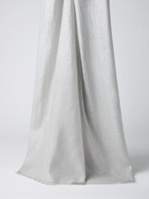 Brunello Cucinelli Cashmere and silk sparkling scarf