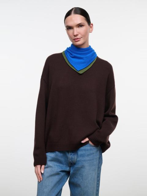 STAUD STAUD WINSTON SWEATER EARTH MULTI