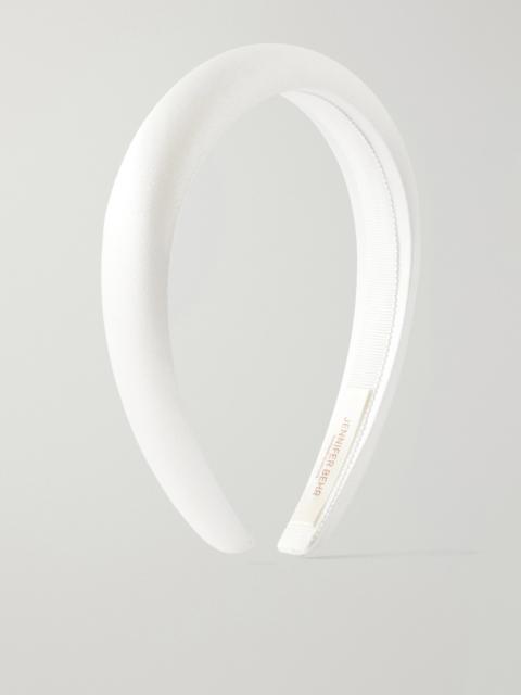 Jennifer Behr + Net Sustain Tori Silk-satin Headband