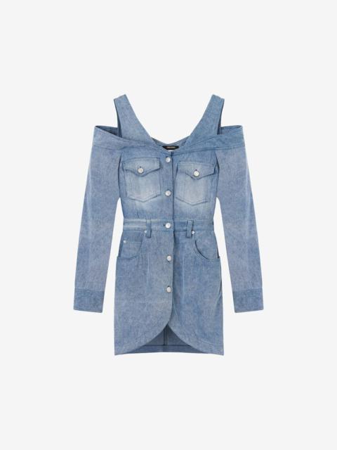 PELONA DENIM MINI DRESS