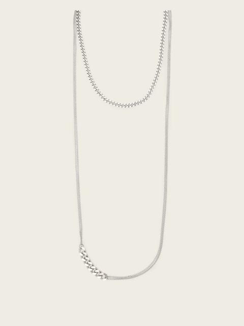 ALLSAINTS FERN MIX CHAIN NECKLACE
