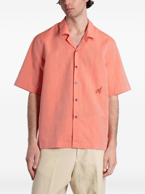 Paul Smith embroidered short-sleeve shirt
