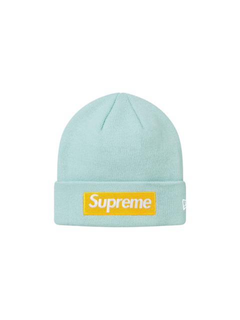 Supreme New Era Box Logo Beanie 'Ice Blue'