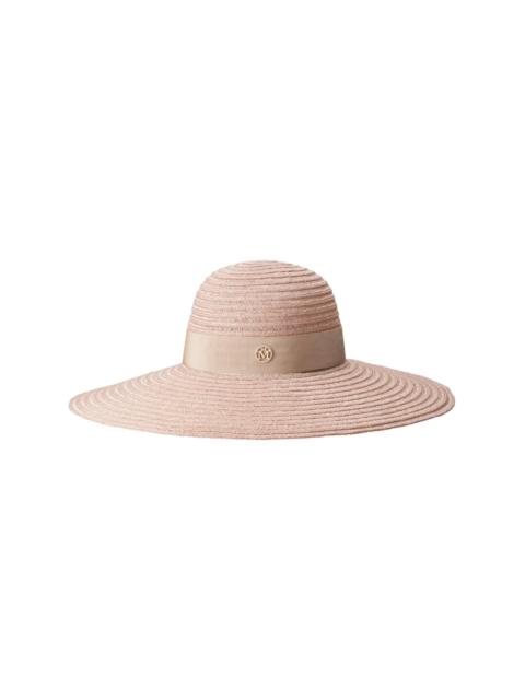 MAISON MICHEL Blanche capeline hat