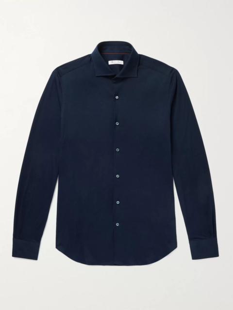 Loro Piana Slim-Fit Cotton-Jersey Shirt