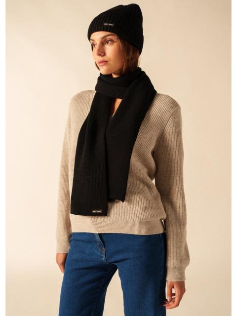 SAINT JAMES CANOT Purl Knit Beanie