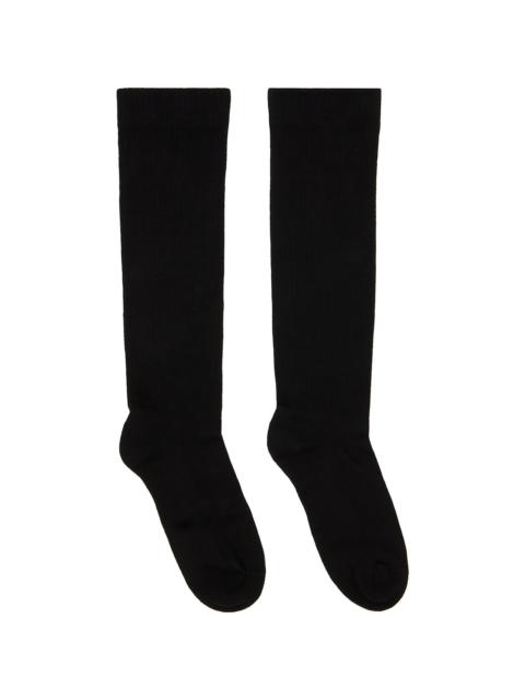 Rick Owens DRKSHDW Black Tower Pentagram Socks