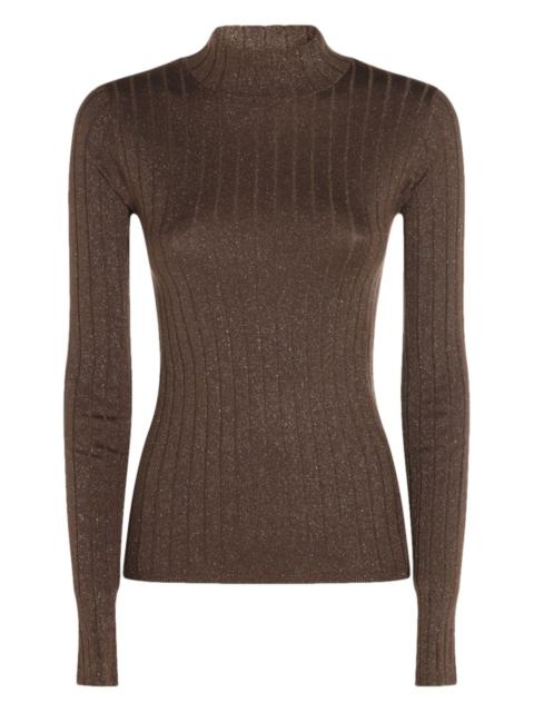 Brunello Cucinelli ribbed high-neck sweater