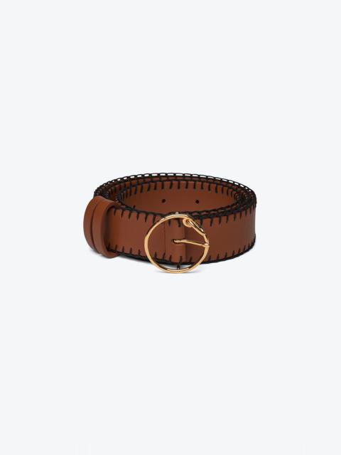 Nanushka MAIRA - Vegan leather belt - Tan