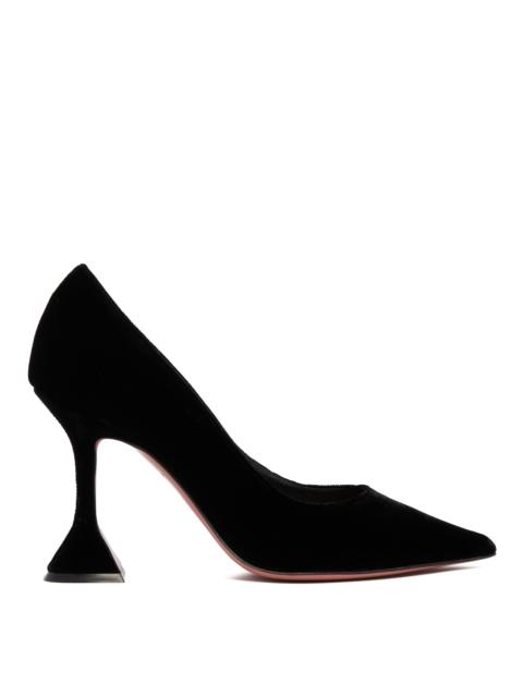 Amina Muaddi Black Ami Pumps