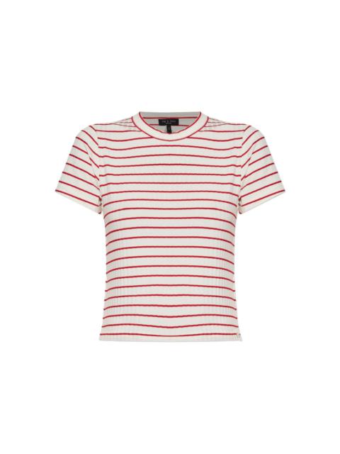 rag & bone striped T-shirt