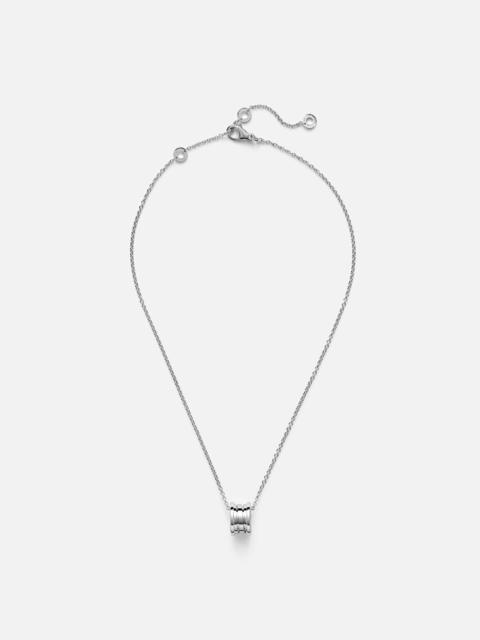 BVLGARI B.zero1 18kt white gold pendant necklace