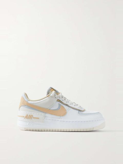 Nike Air Force 1 Shadow leather platform sneakers