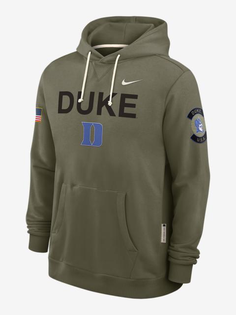 Nike Duke 2025 Military Appreciation Men's Nike Dri-FIT College Pullover Hoodie