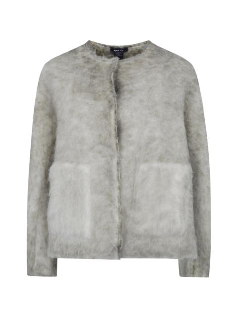 Avant Toi alpaca oversized jacket