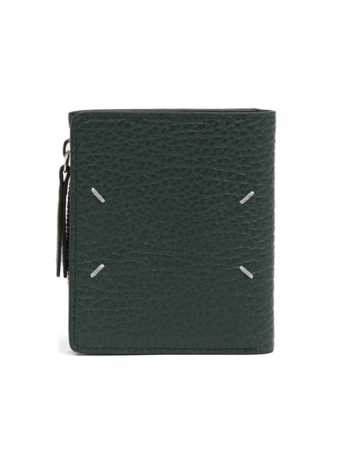 Maison Margiela grainy flap wallet