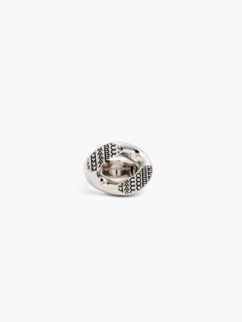 Marc Jacobs THE MONOGRAM SIGNET RING