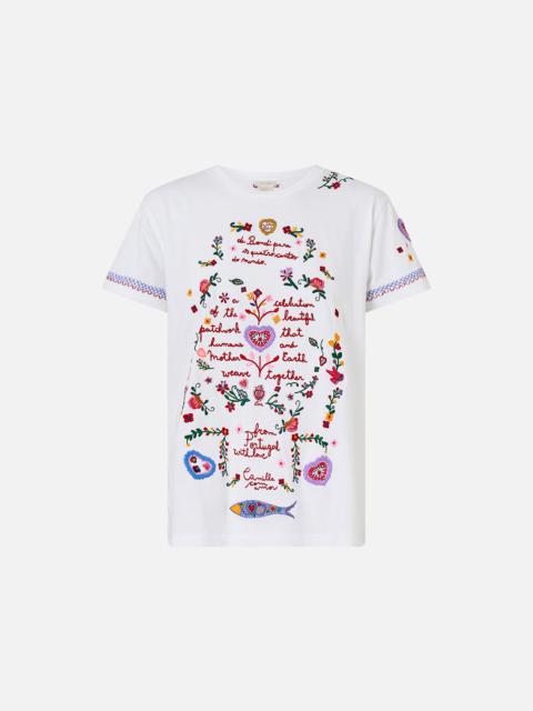 CAMILLA SHORT SLEEVE EASY TEE | REVERSIBLE
