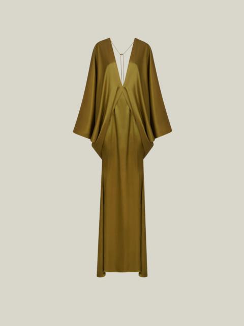 Taller Marmo Butterfly Gown in Antique Bronze