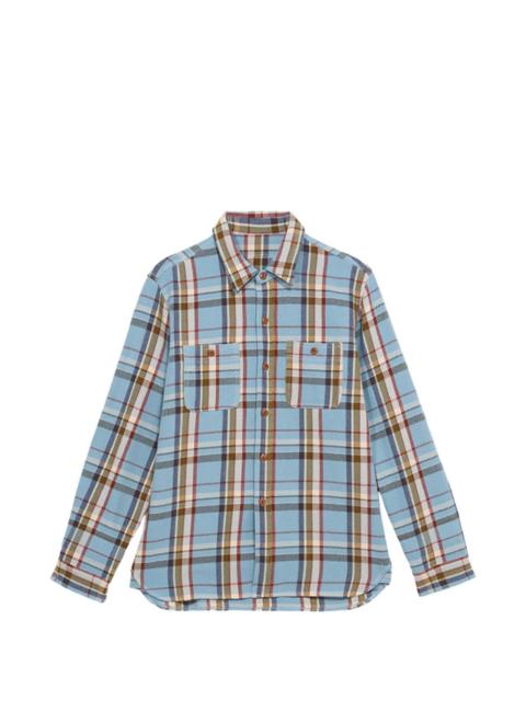 FORTELA Work checked pocket shirt