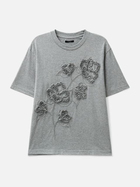 TAAKK TAPE EMBROIDERY T-SHIRT