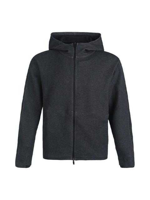 Nike Nike Yoga Full Cardigan Training Hooded Jacket Men's Black CU6261-010