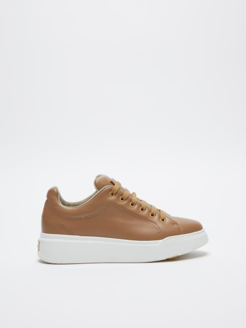 Max Mara Leather sneakers