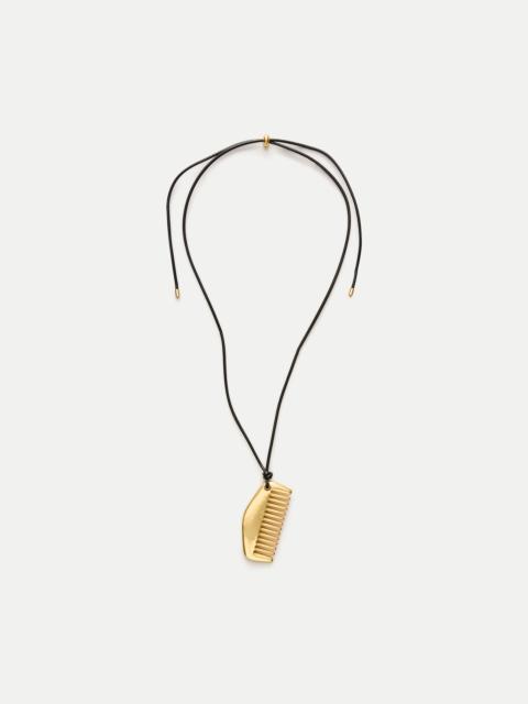 J.CREW Comb pendant necklace