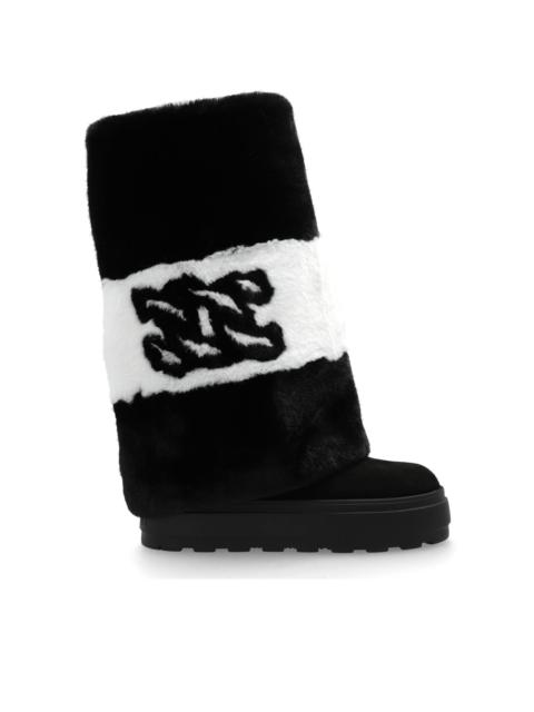 CASADEI logo-embroidered boots